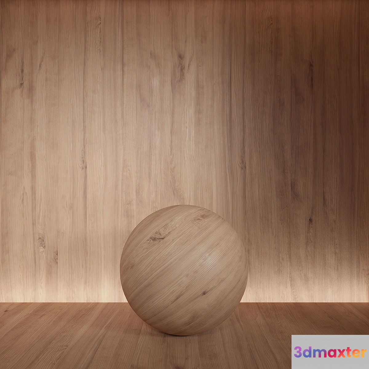 Cedar tree. Seamless wood material