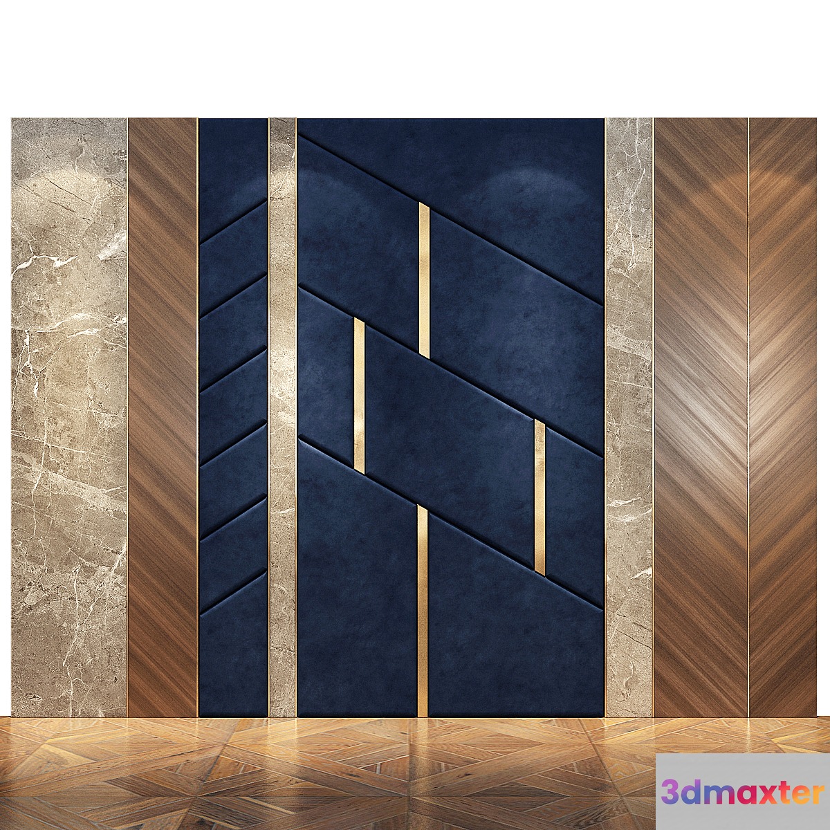Wall Panel | set 48 3D Max