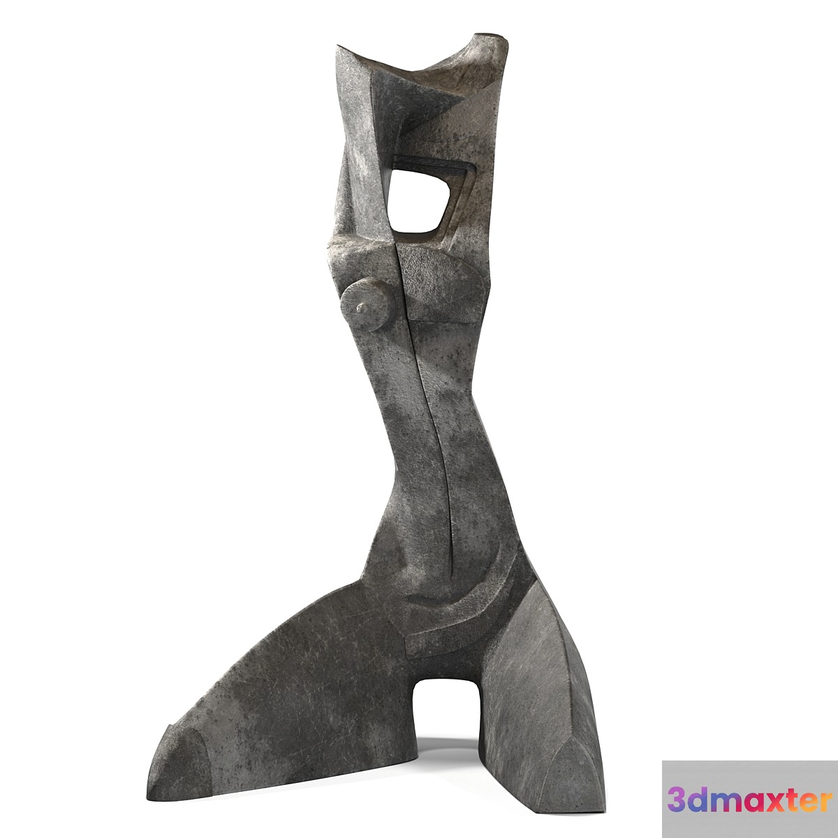 Claudio Nicoli - Nude geometric - Sculpture 3D Max