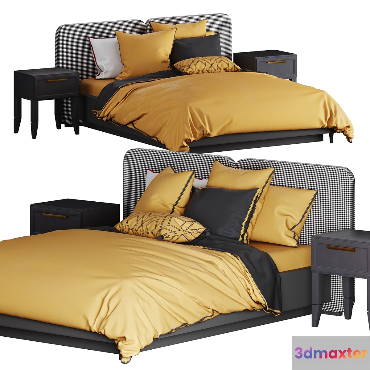 Intro bed Angstrem 3D Max