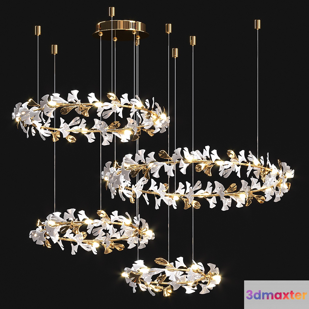 Cosmo Flower Chandelier_2 - No.2
