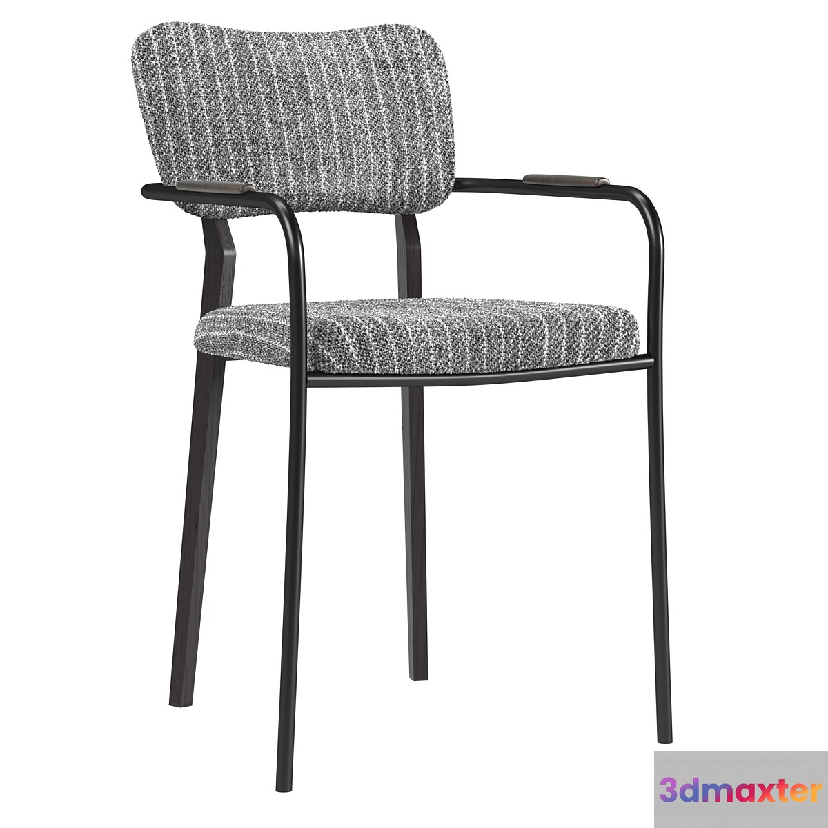 Klee Gray Bouclé Dining Chair