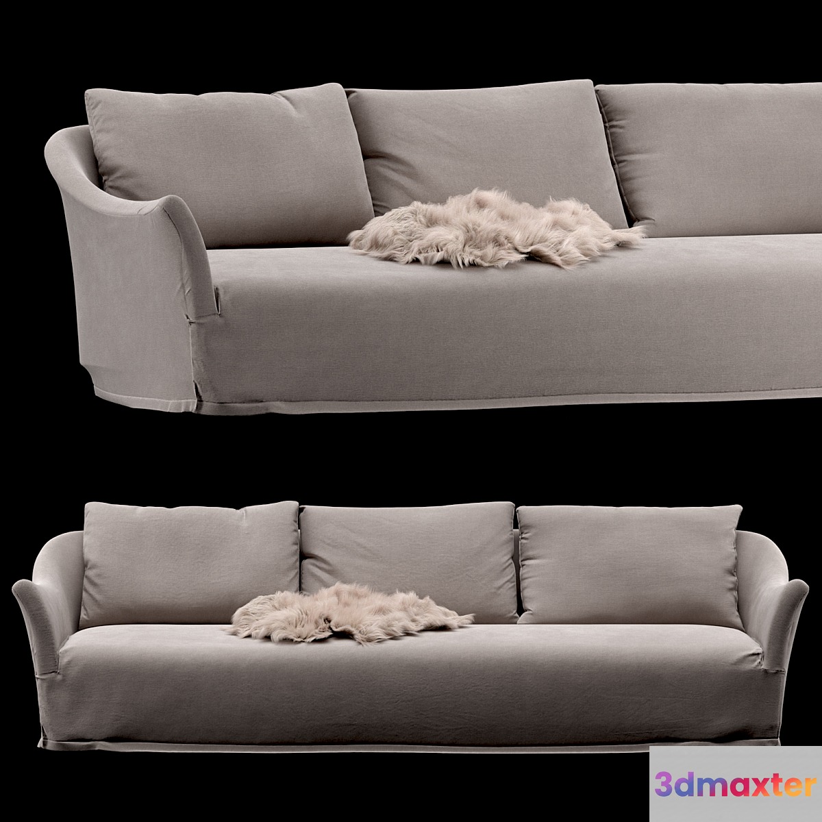 Sofa by Oliver Gustav 3D Max