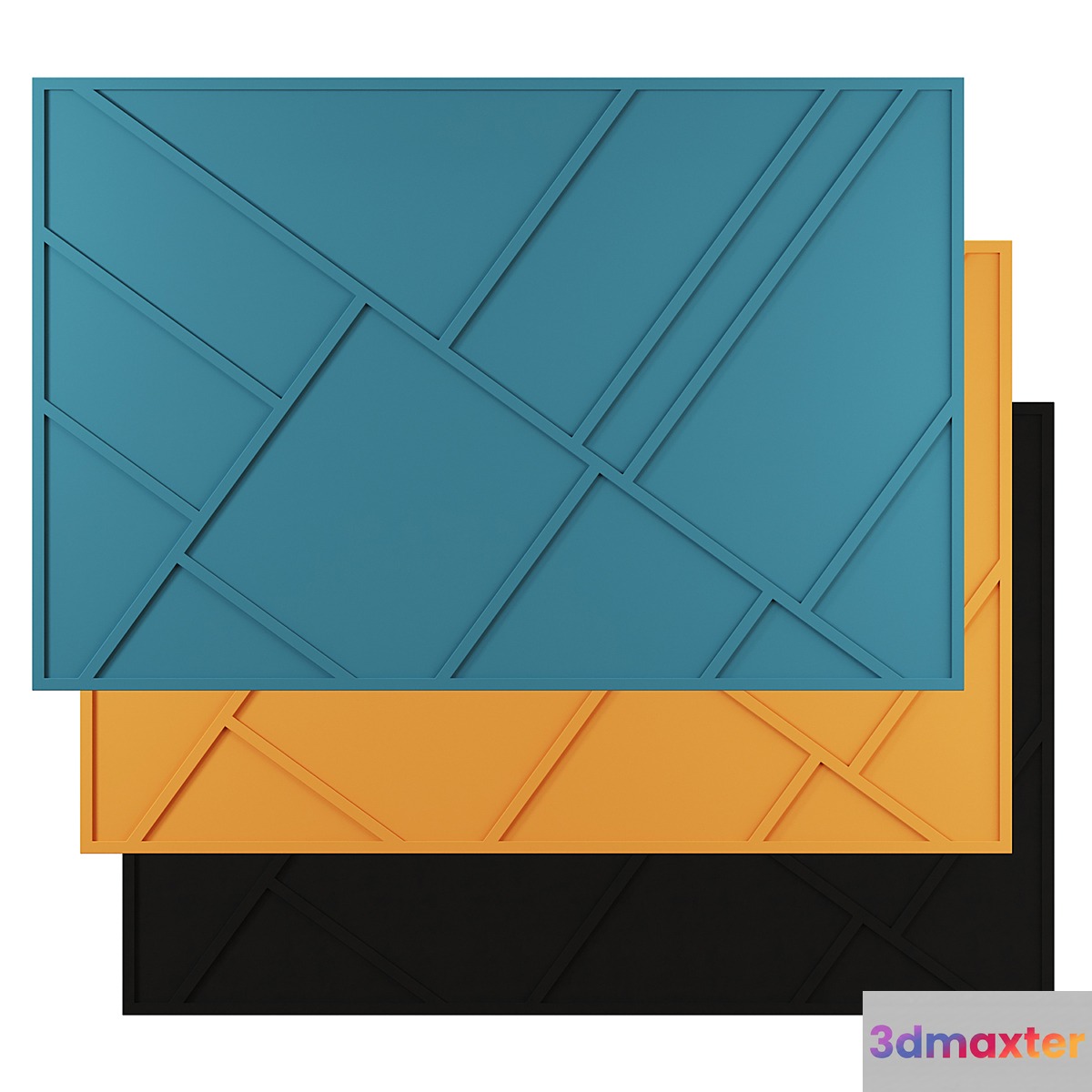 Modern Accent Wall by BYOT 3D Max