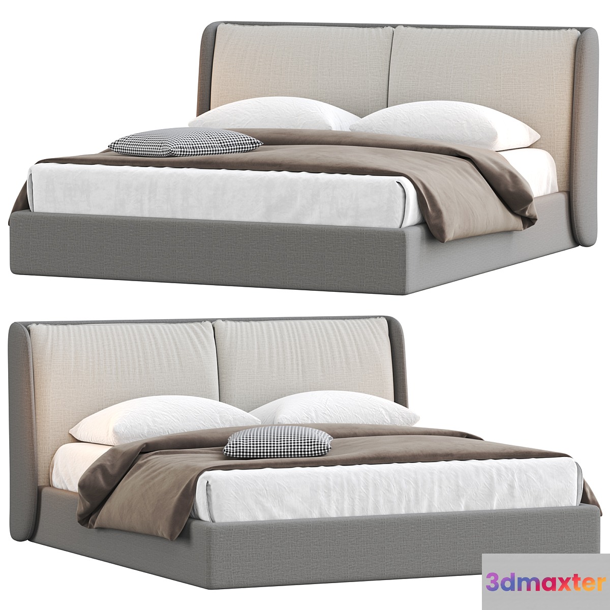 Felis Kevin Bed 3D Max
