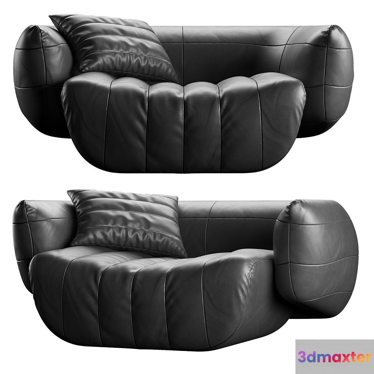 Armchair Tactile by Baxter - No.2 3D Max