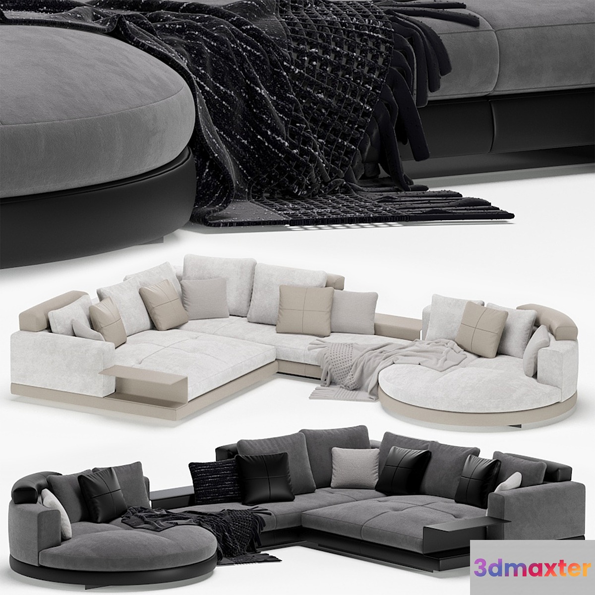 Minotti connery modular sofa - No.4
