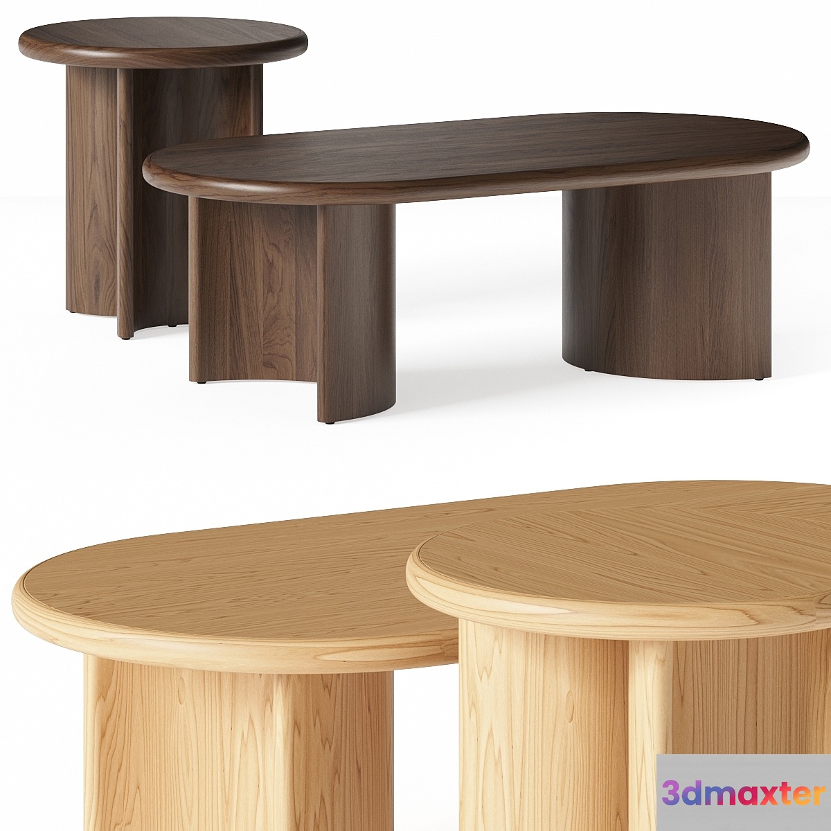 Burke Decor Paden Coffee Tables 3D Max