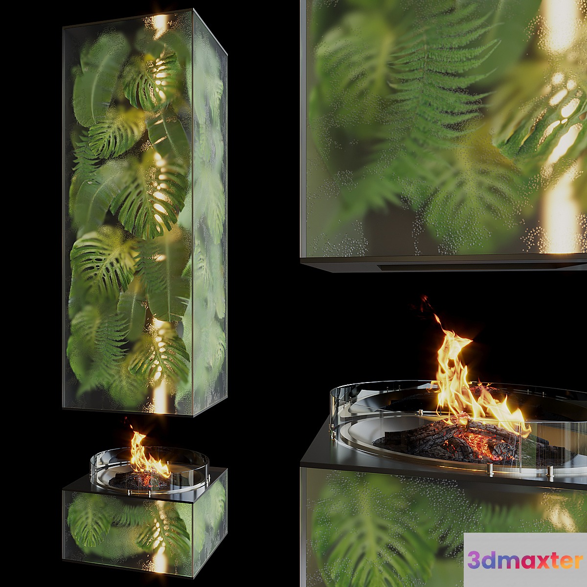 Fito fireplace Greenbox - Vargov Design - No.3