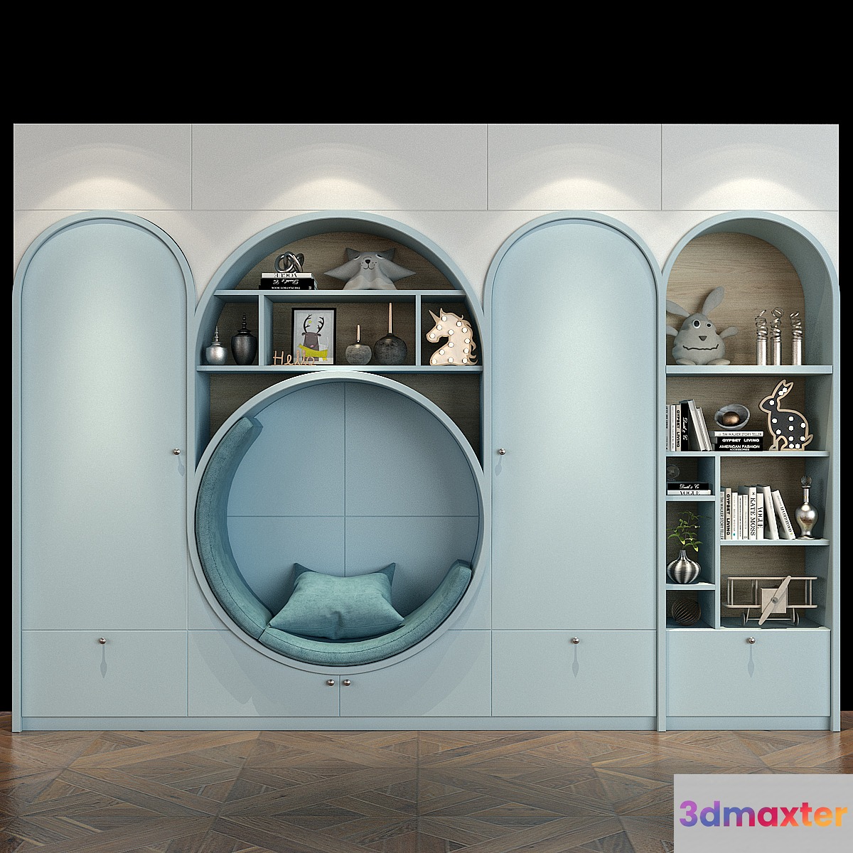 Furniture for a children 0508 3D Max