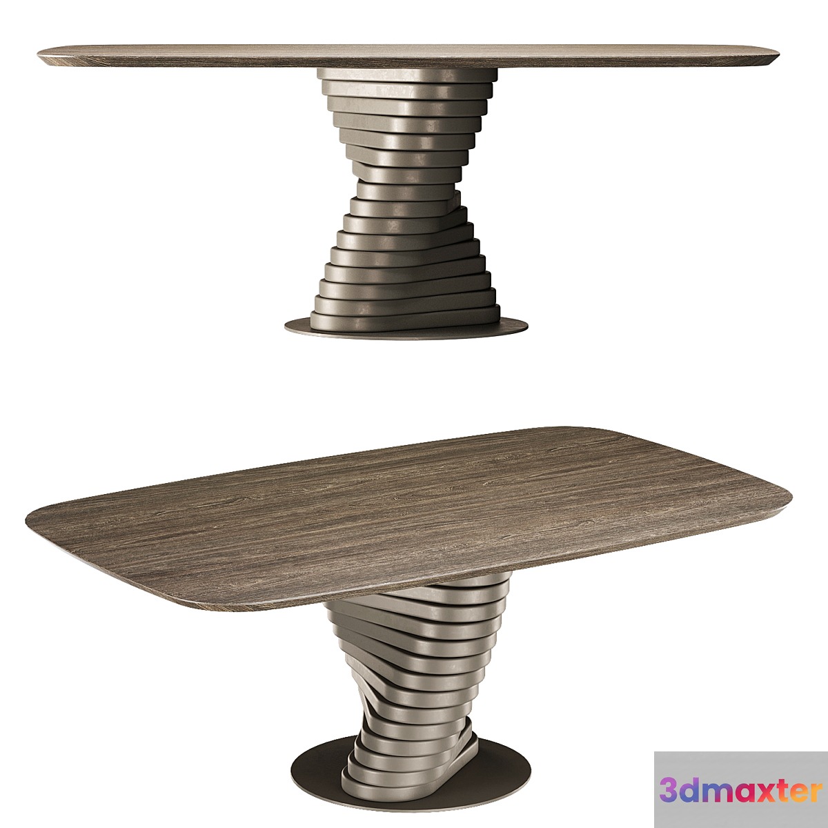 Rotolo Legno table - No.2