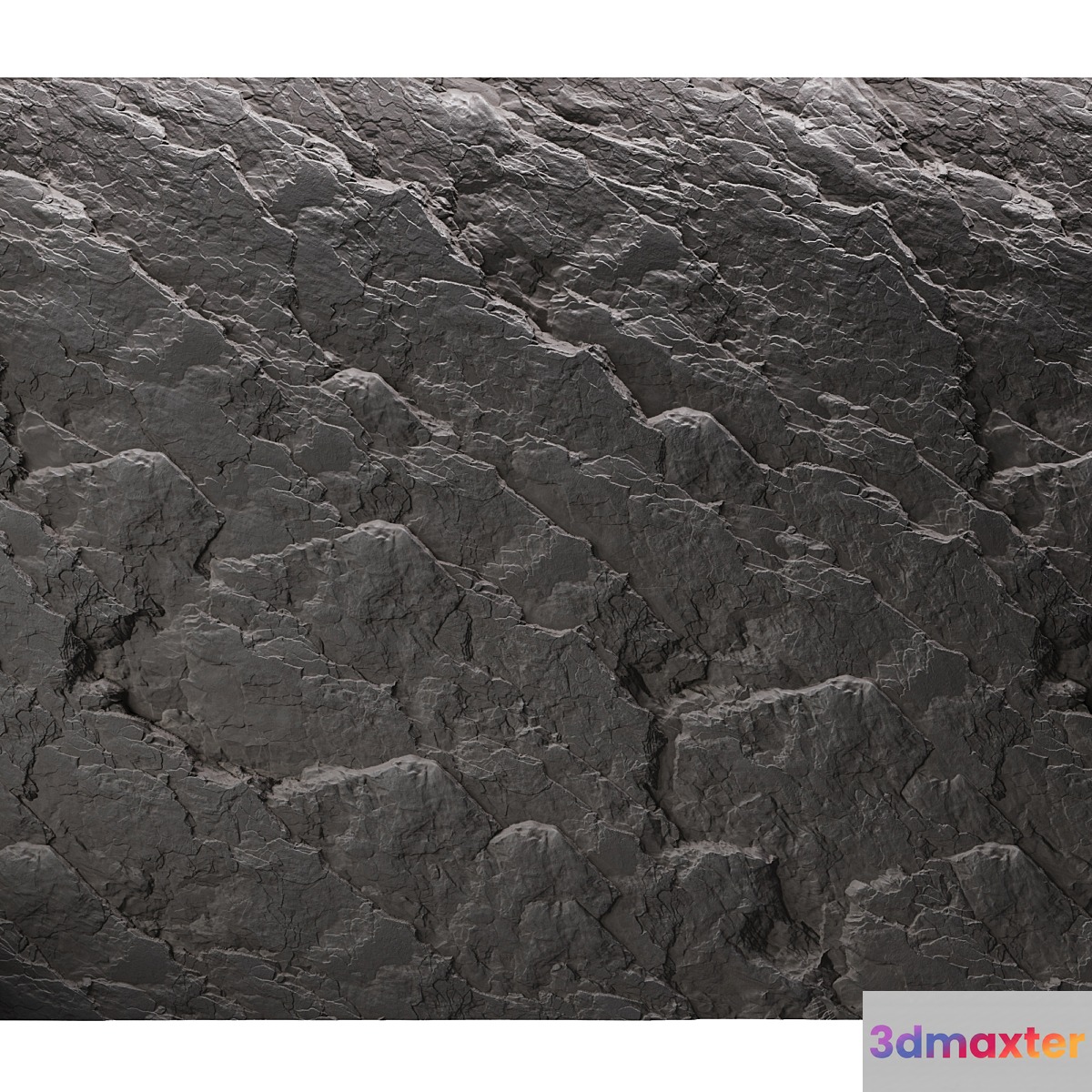 Rock cliff wall №49