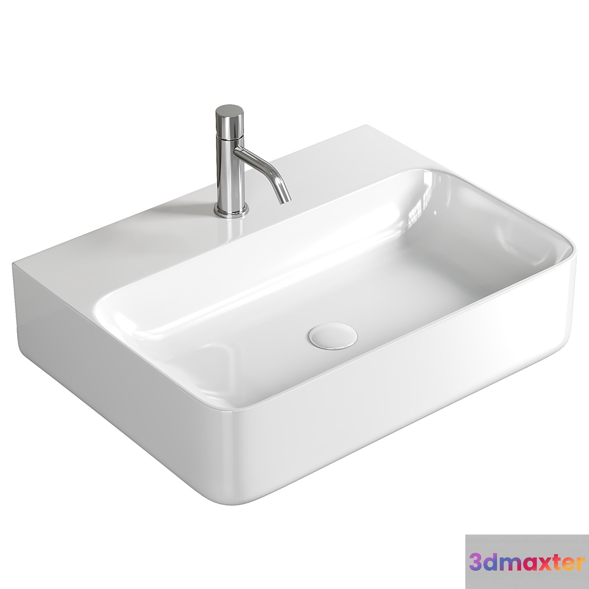 Sink Ceramica Nova Aura CN2001 3D Max