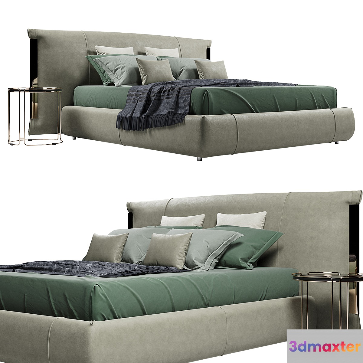Flou_Amal Double Bed _V1