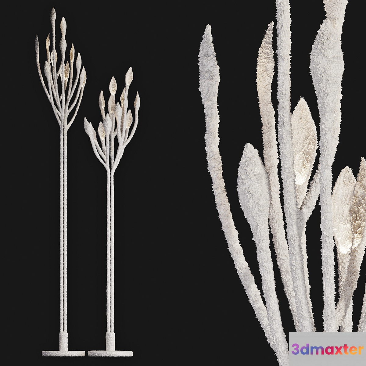 Elegant floor lamp BUSH Vetvistore