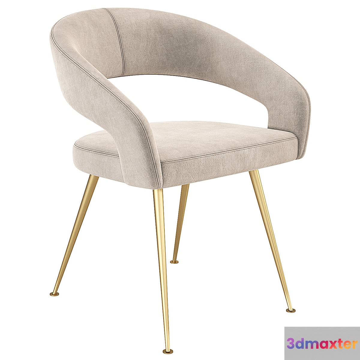 Eichholtz Bravo Dining Chair 3D Max
