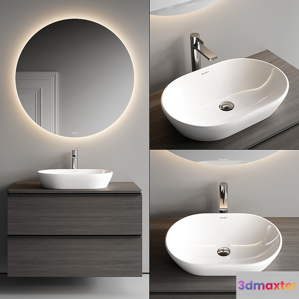 Duravit D-Neo Vanity Unit Set 3