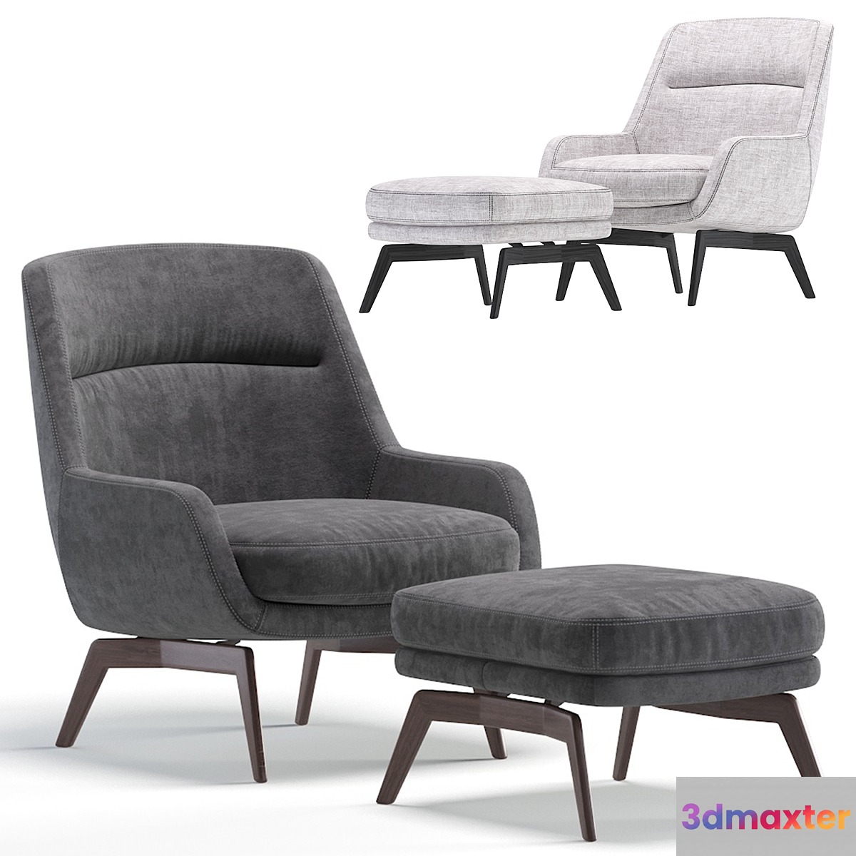 Minotti BELT Armchair by Rodolfo Dordoni - No.2