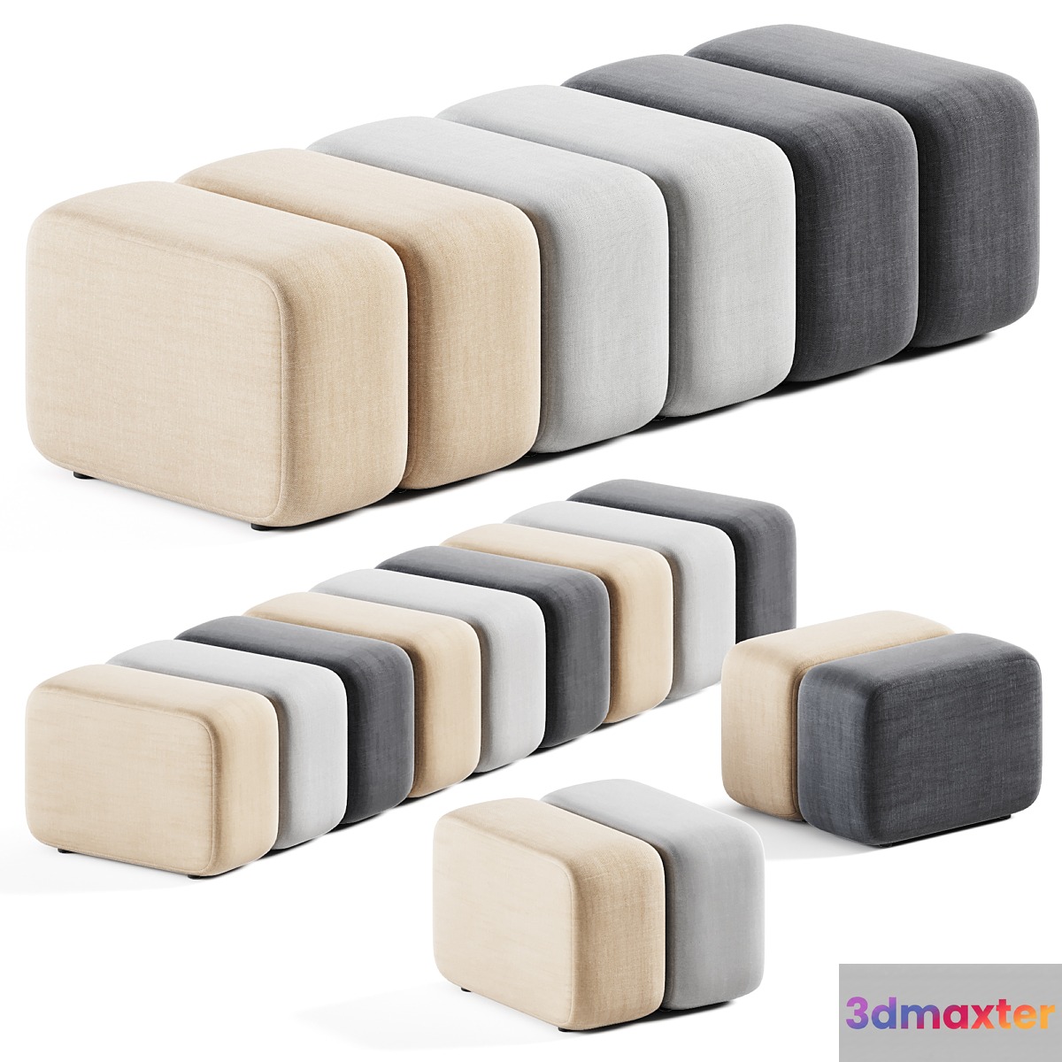 Modul Pouffe S800 by Bla Station _ Modul Pouffe