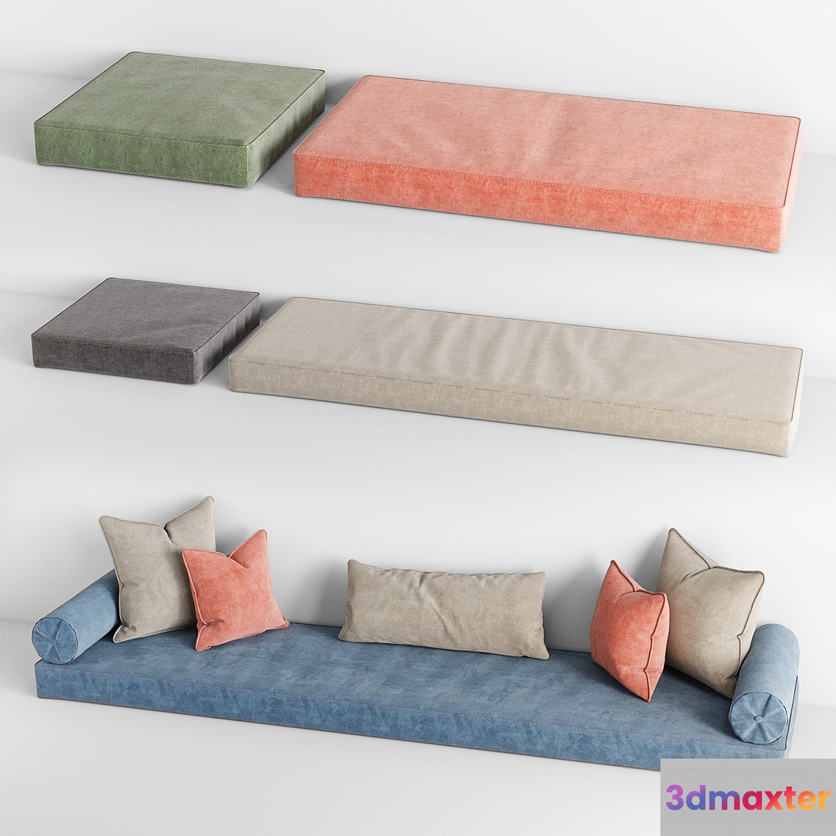 Seat pillow set 002 - No.2