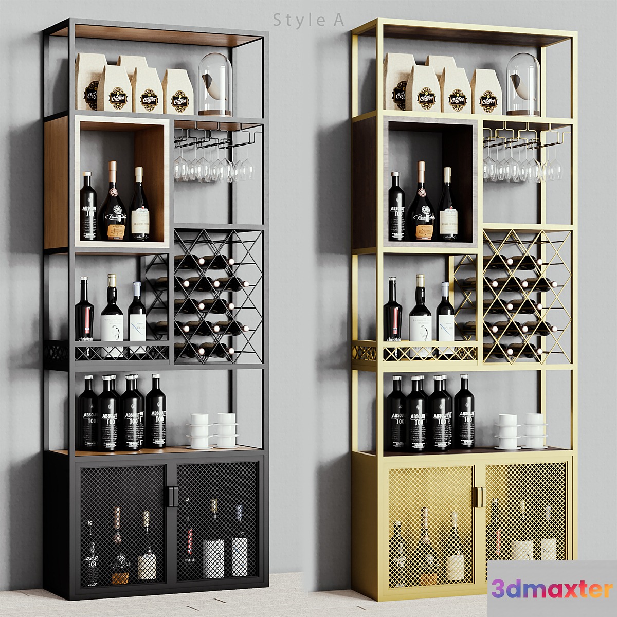 Homary Industrial Rack