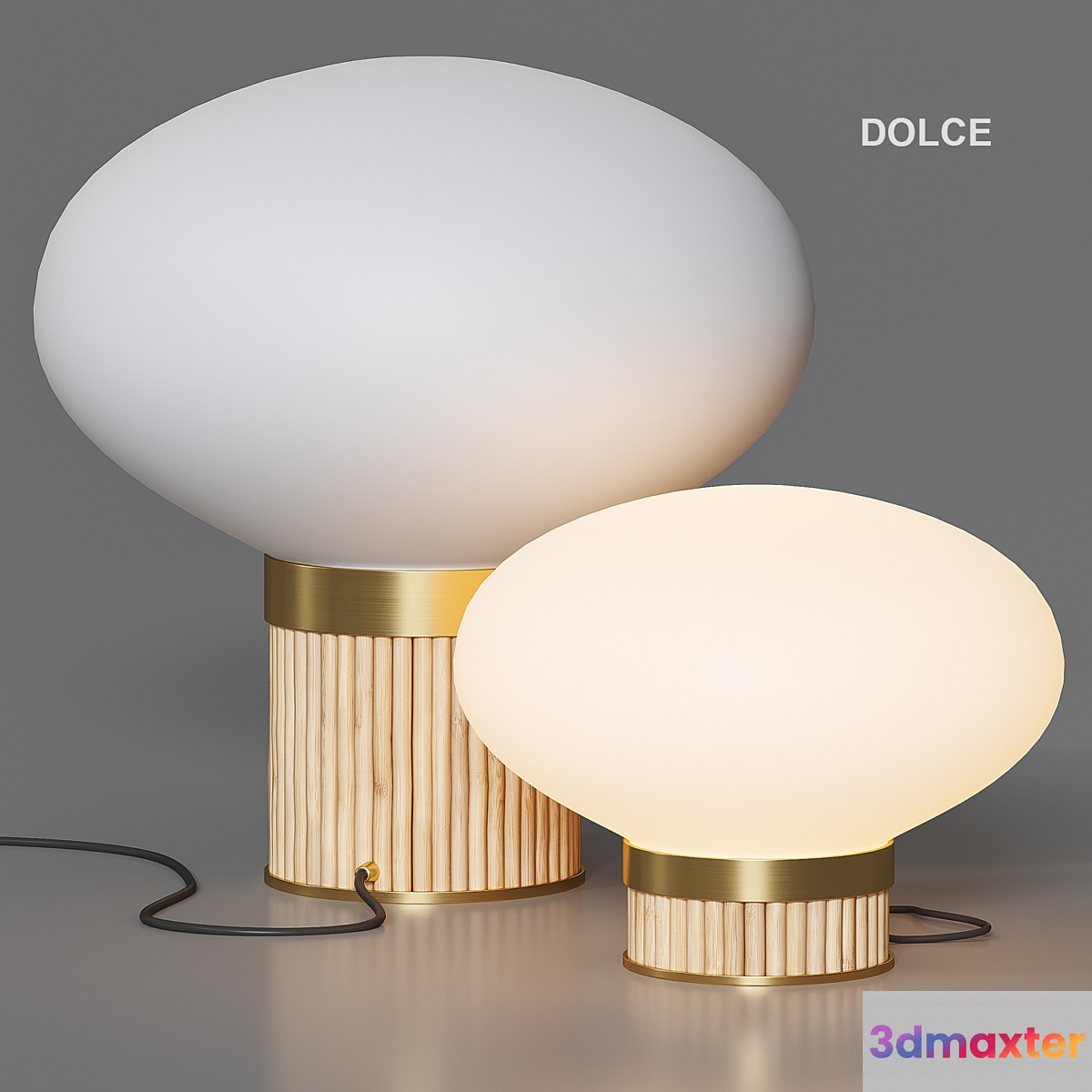 Dolce Table Lamp by La Redoute 3D Max