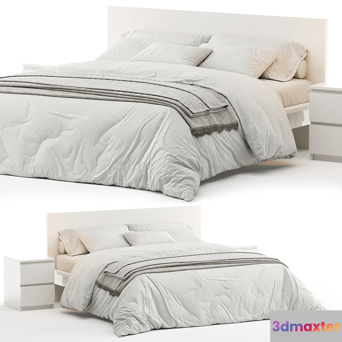 Bed IKEA Malm - No.2