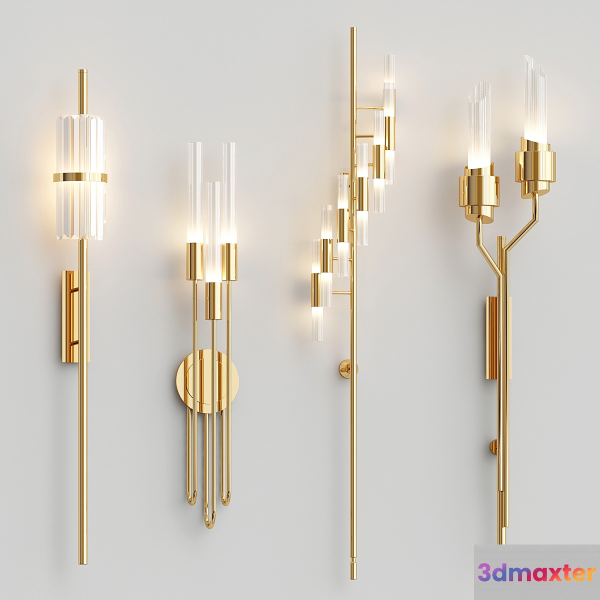 Luxxu Wall Lamps 3D Max