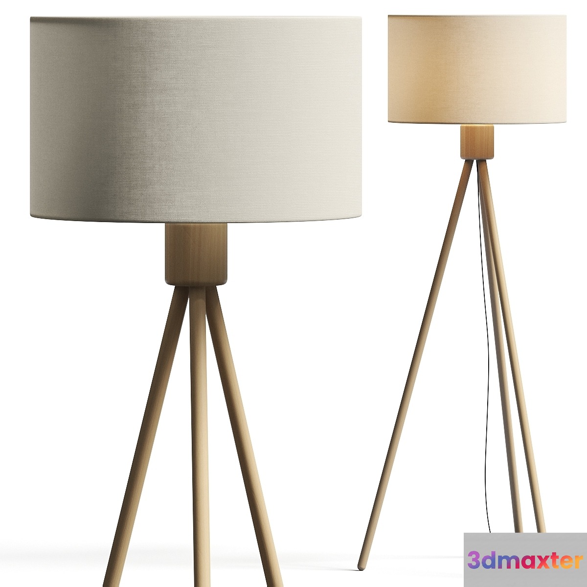 Zuiver Bamboo Fan Floor Lamp - No.2