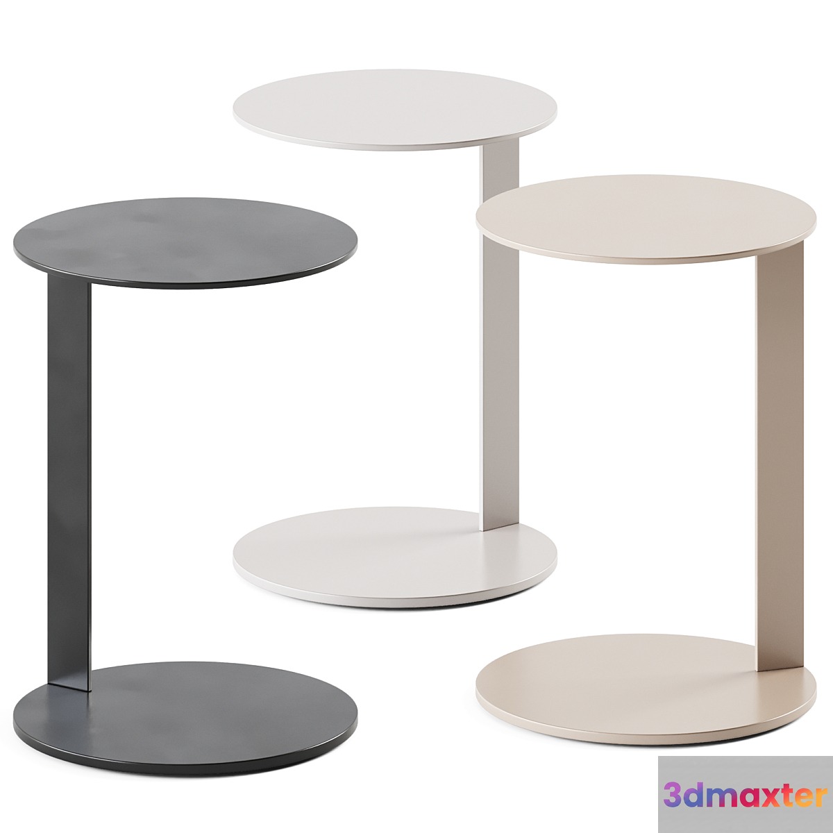 Side Table Note by Blu Dot _ Coffee Table 3D Max