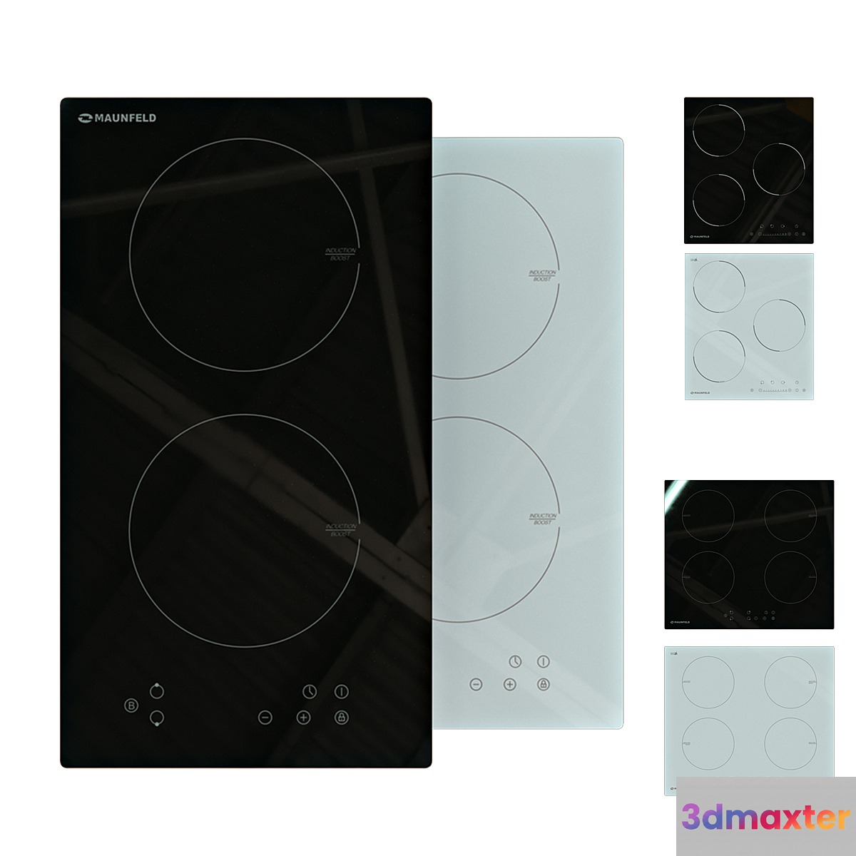 Collection of Maunfeld cooking hobs