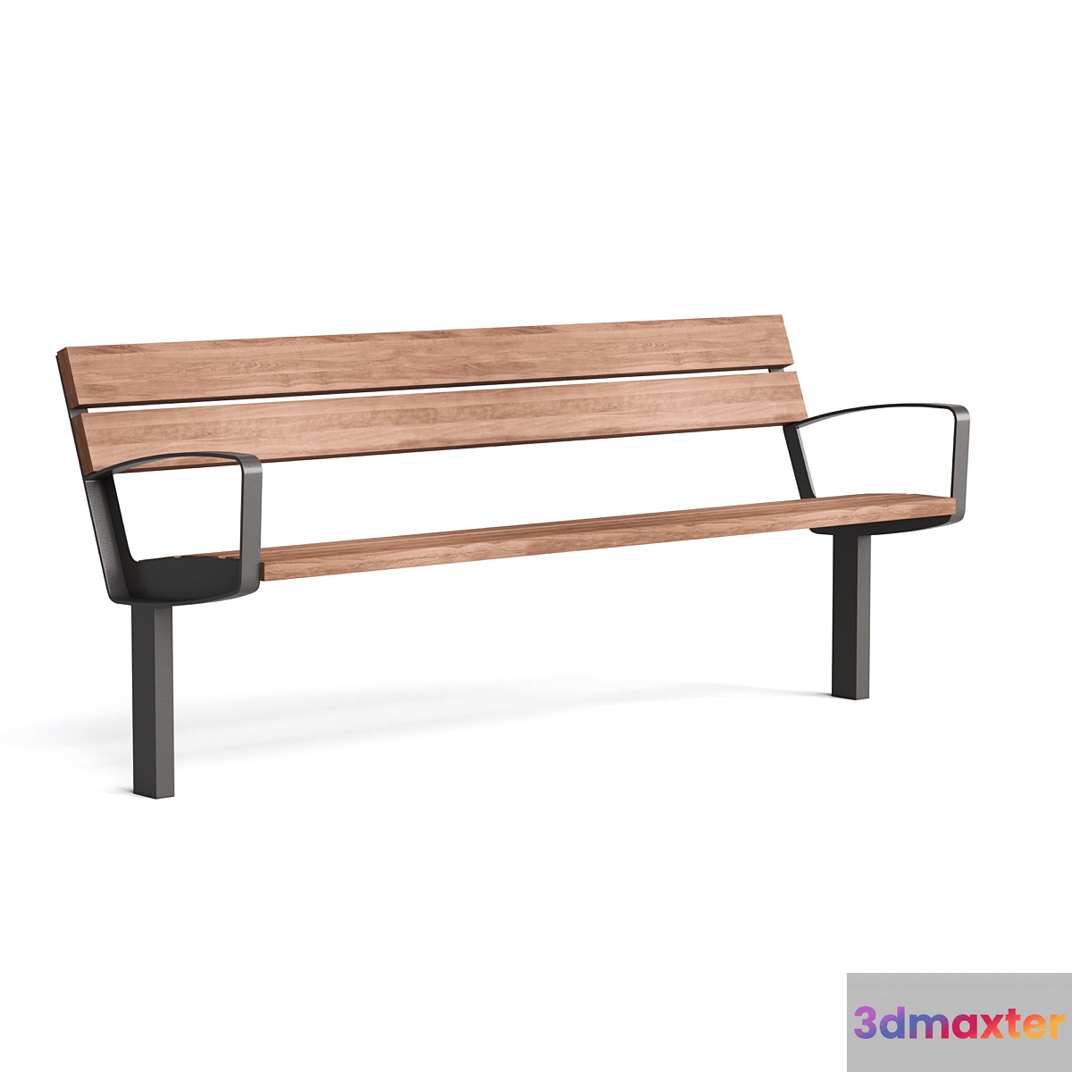 Mmcite Intervera LVR156 LVR157 outdoor park benches 3D Max