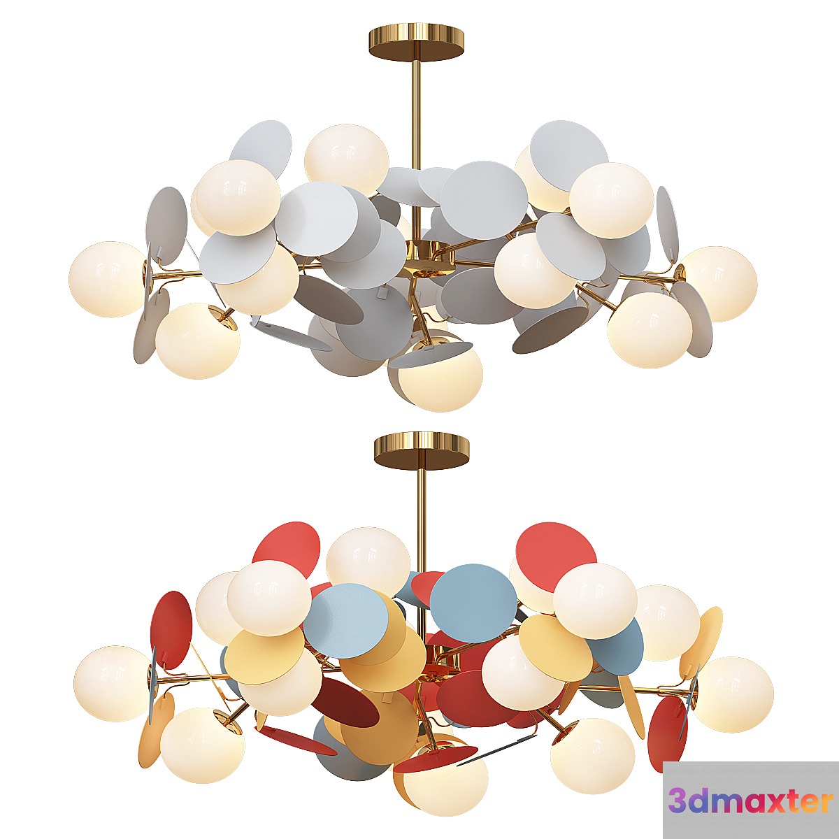 Matisse Colorful Chandelier