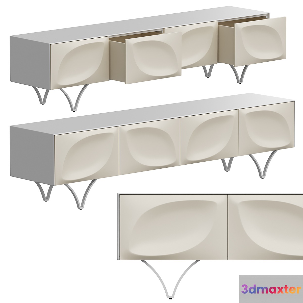 Garda Decor QUADRO TV STAND - No.2