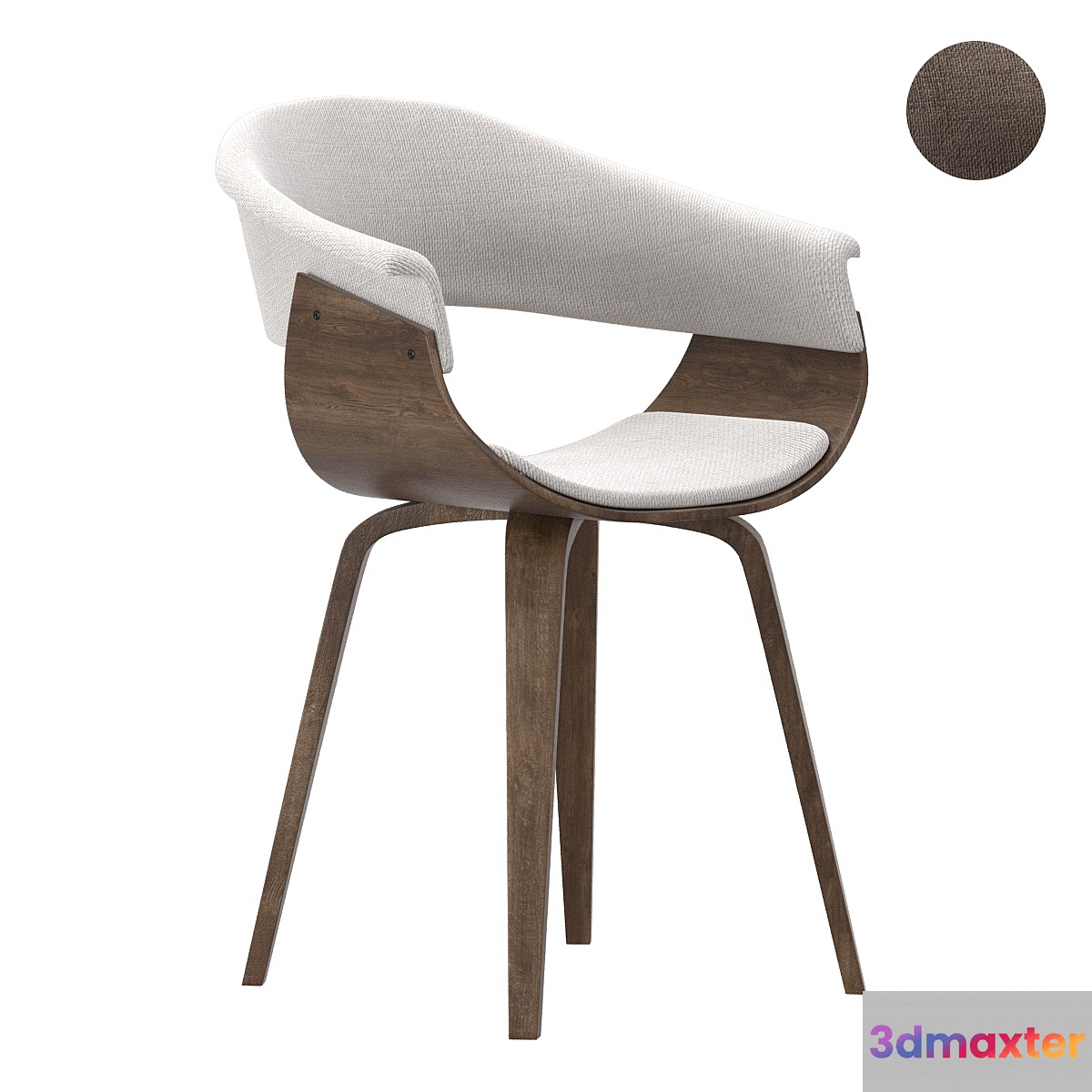 Armen Living Summer Dining Chair 3D Max