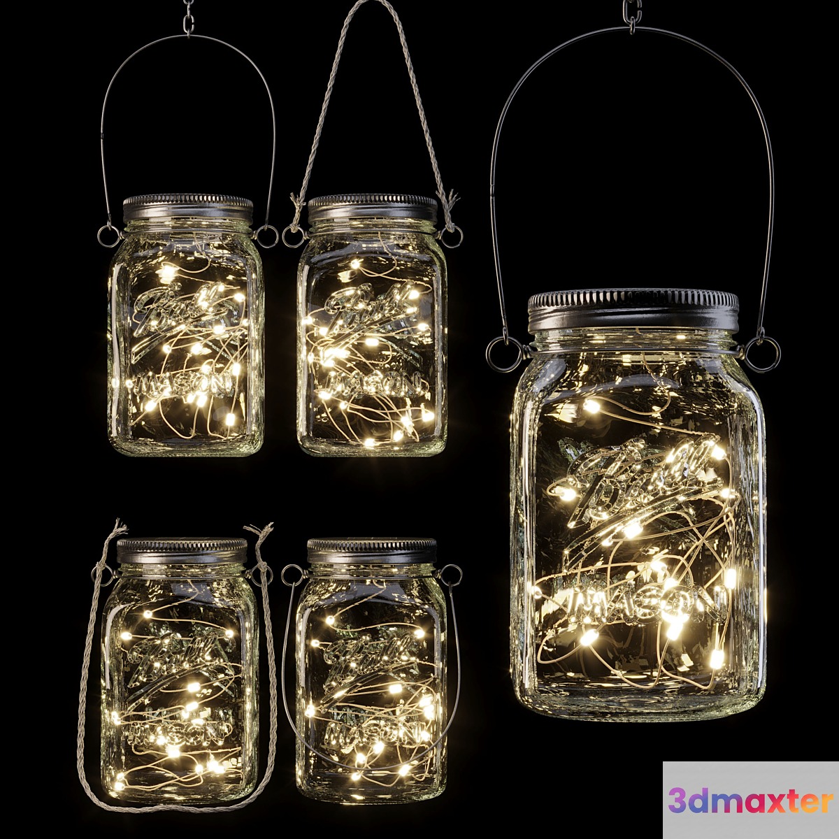 Solar hanging lamp - No.2