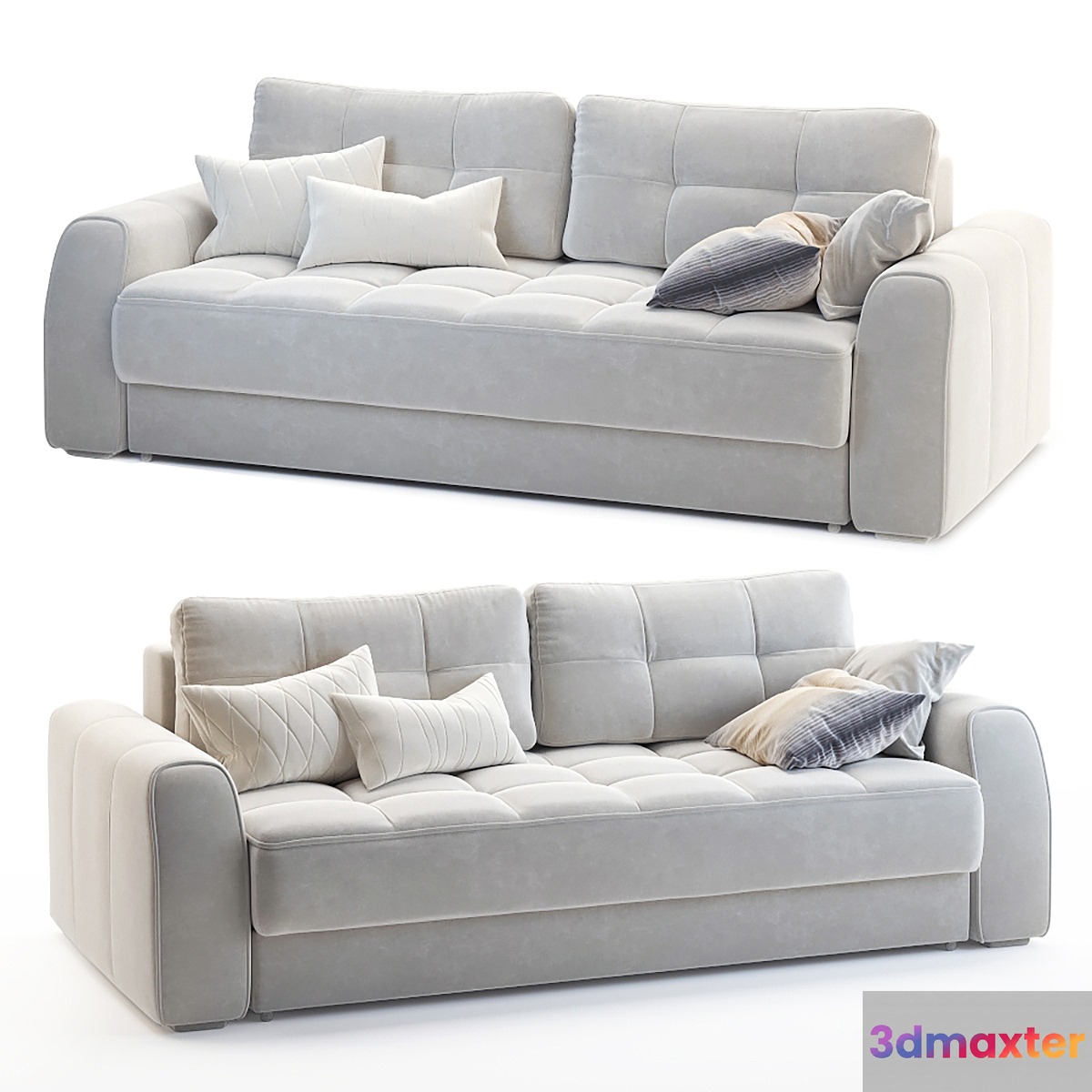 Sofa Mason straight 3D Max