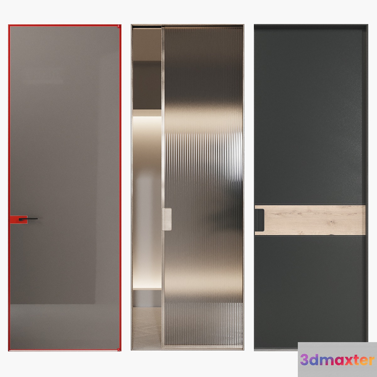 Adl Piana Doors 3D Max