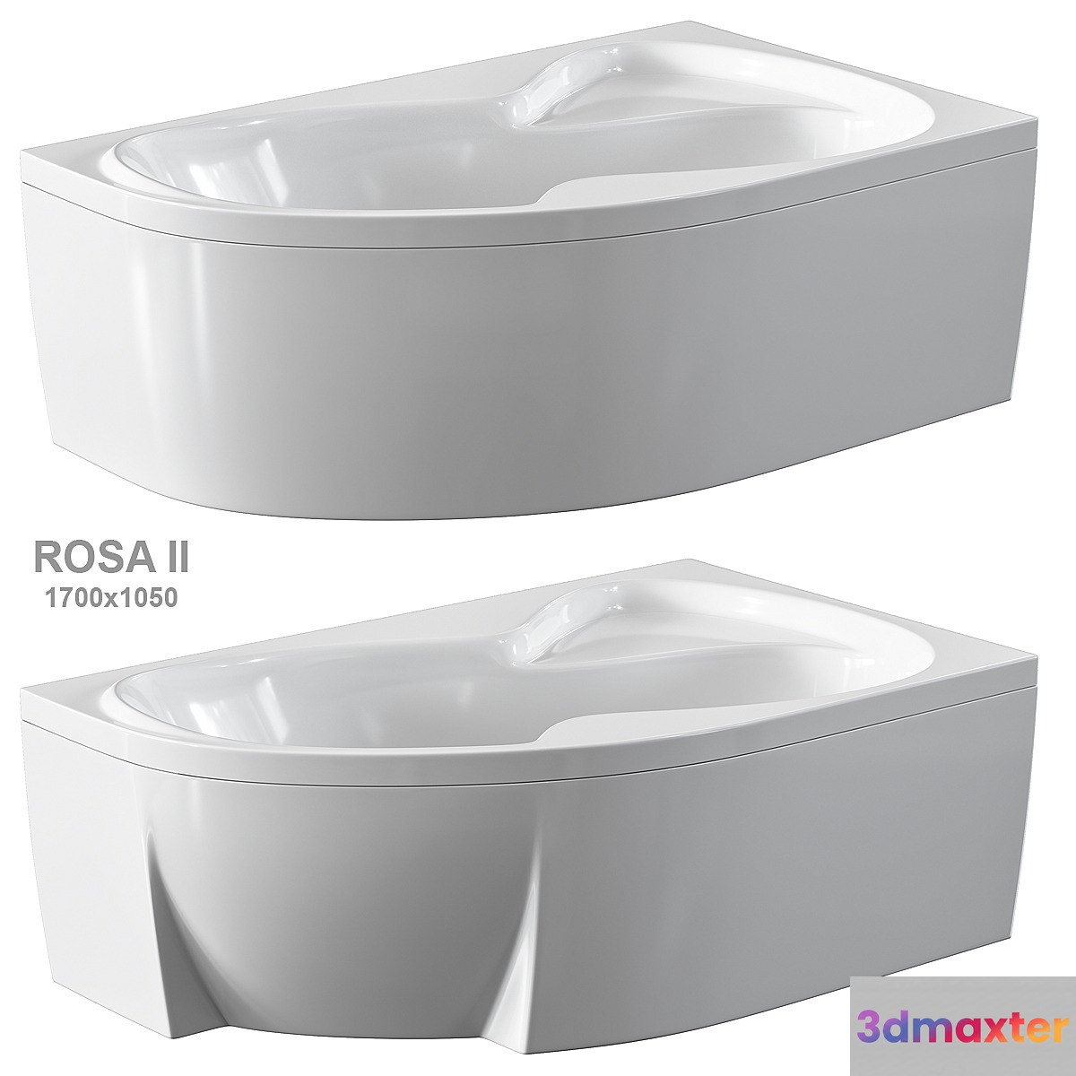 Ravak ROSA II 3D Max