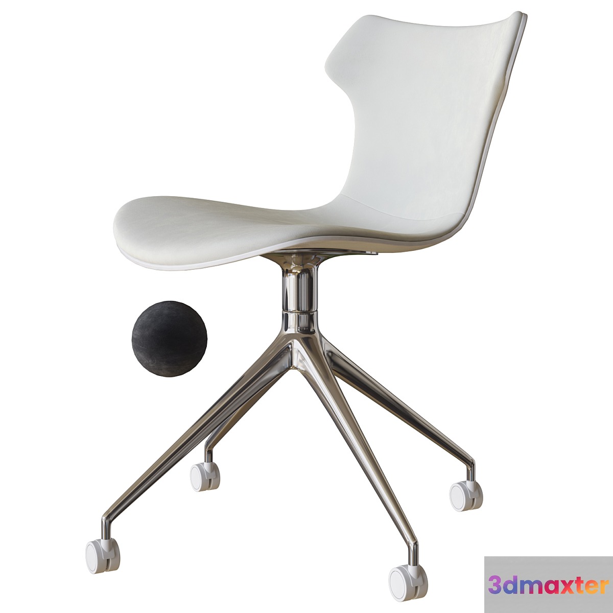 papilio shell office chair b&b italia