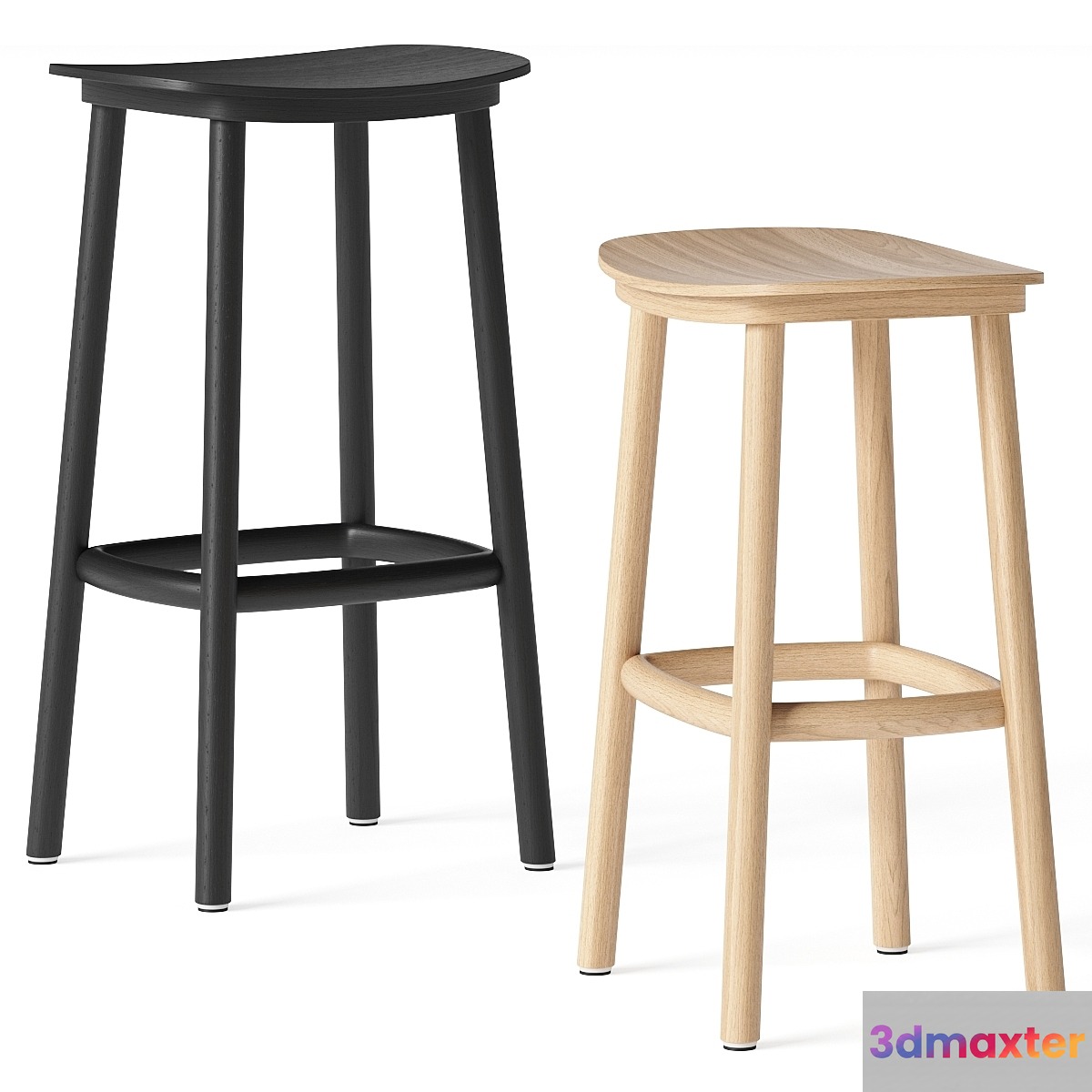 Cruso Paddle Bar Stools