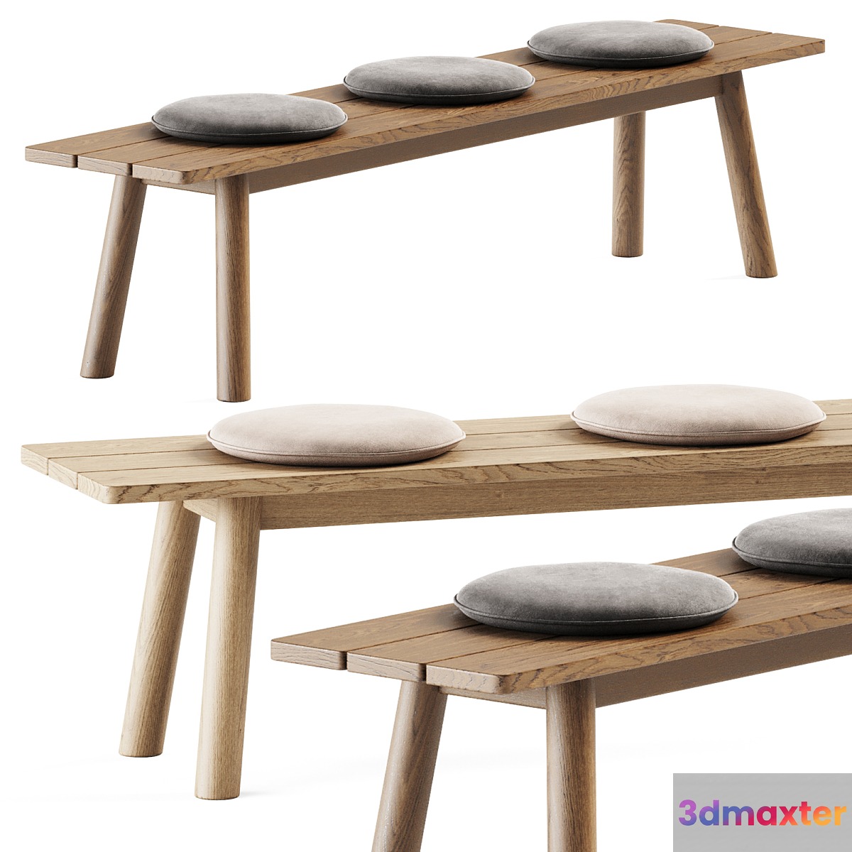 Bull Bench by B&B Italia _ Bench