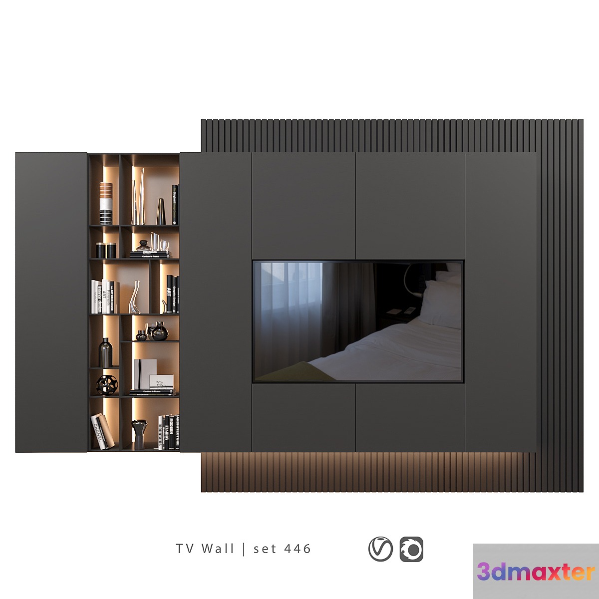 TV Wall | set 446