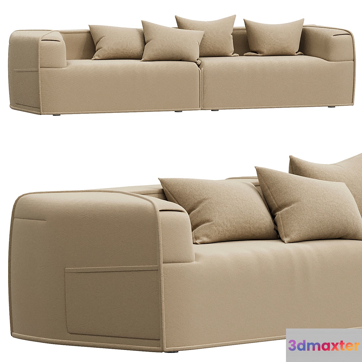 Moroso Massas Sofa by Patricia Urquiola