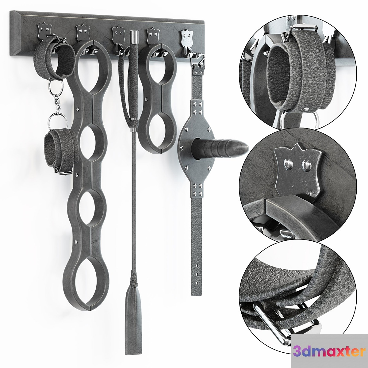 Set with handcuffs and more Bdsm #1