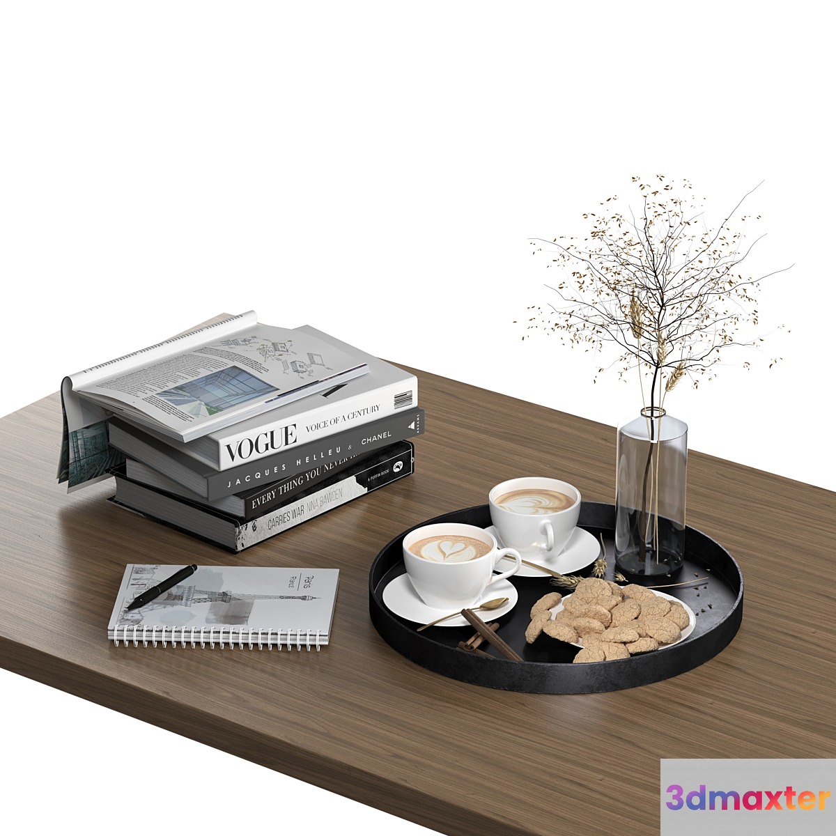 Coffee Table Decor Set 01 DrCG Model 05 - No.2