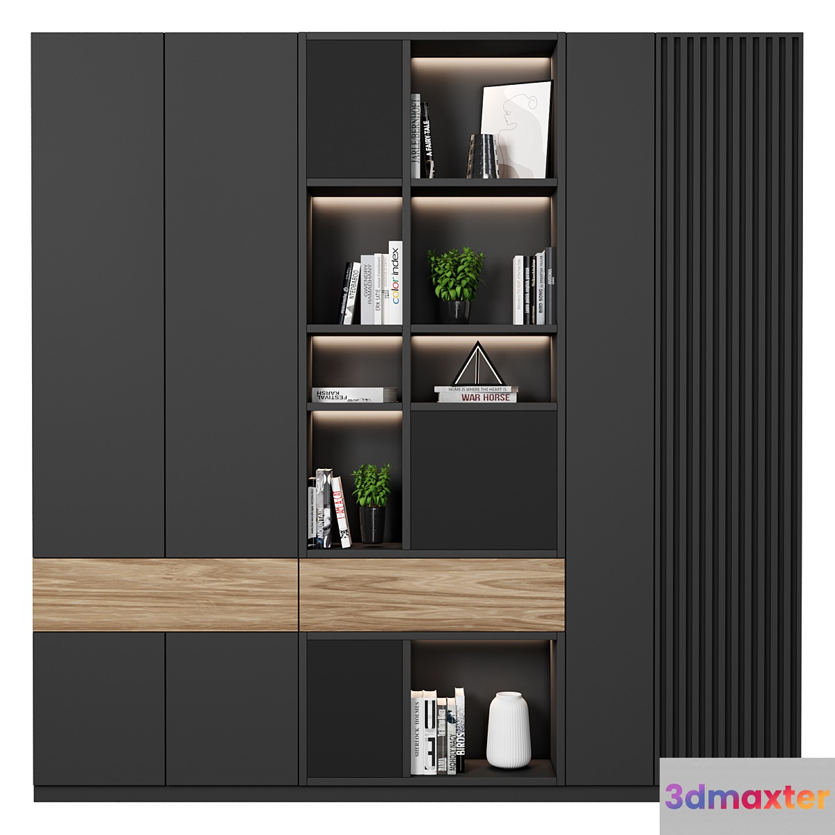 Cabinet with shelves 21 - No.2