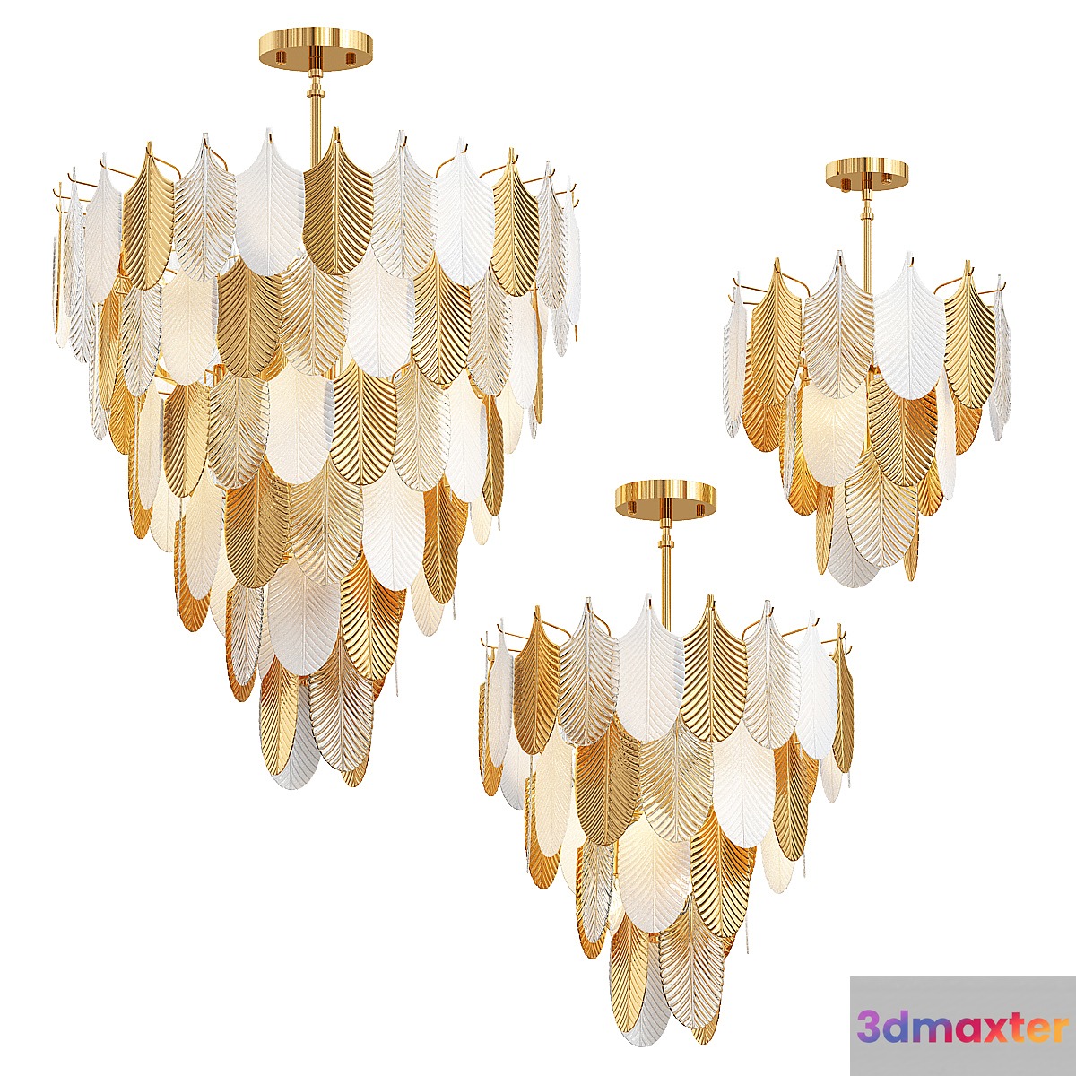 Freya Liama Chandelier Collection 3D Max