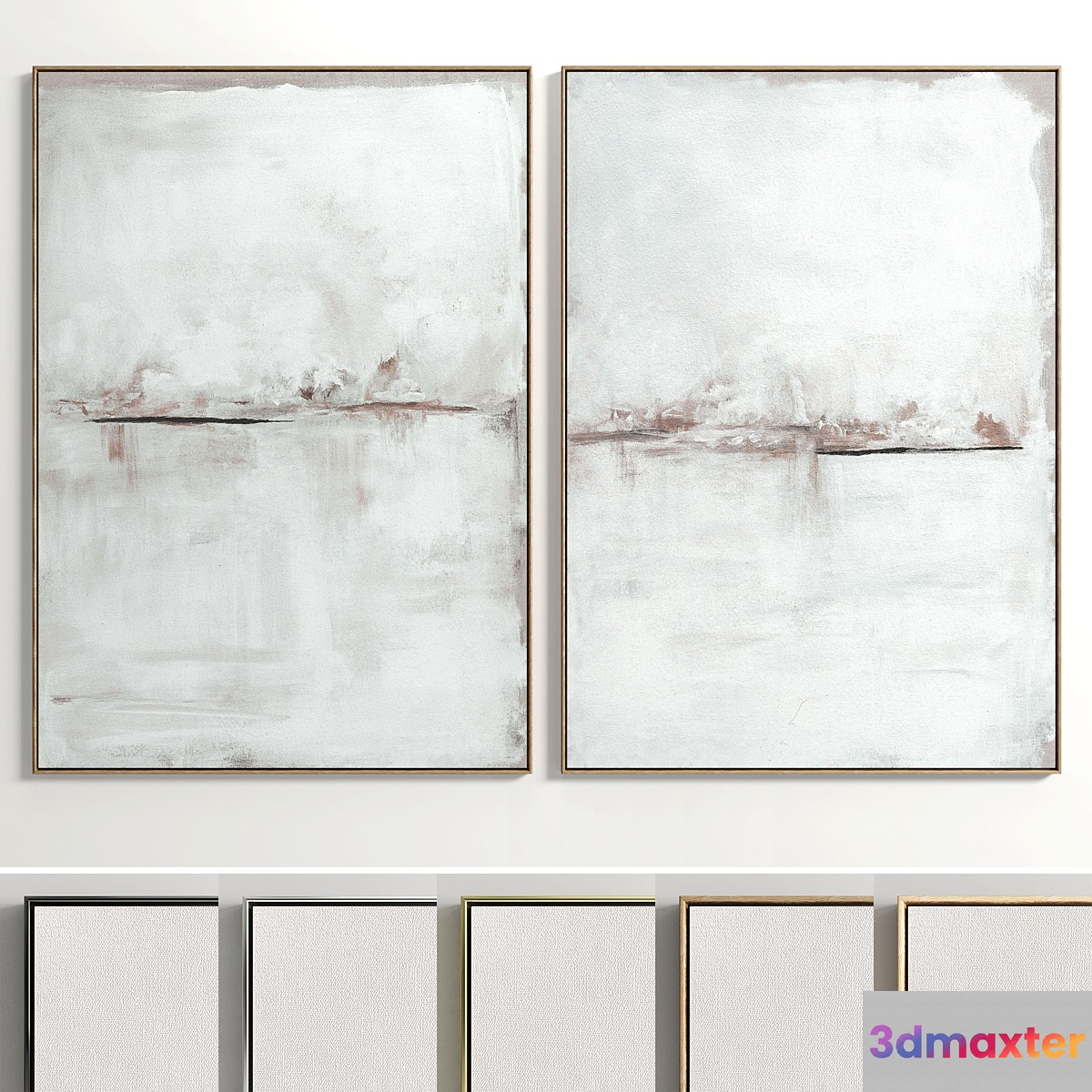 Plaster Two Photo Frame E-59 - No.2
