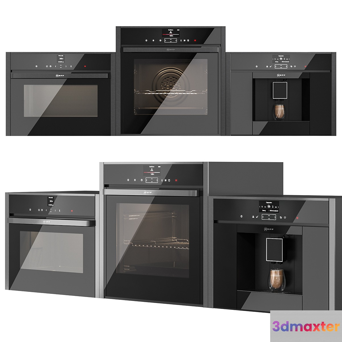 Neff set of kitchen appliances